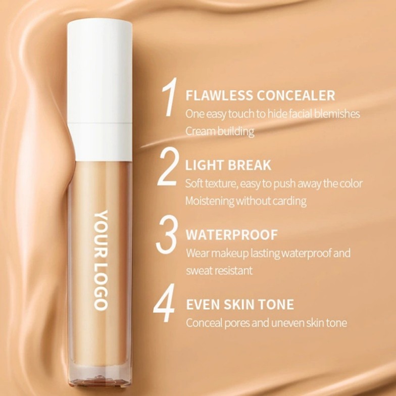 Kylatocosh Flawless Hydrating Concealer - Long-wear Moisturizing Makeup Base & Color Corrector Liquid