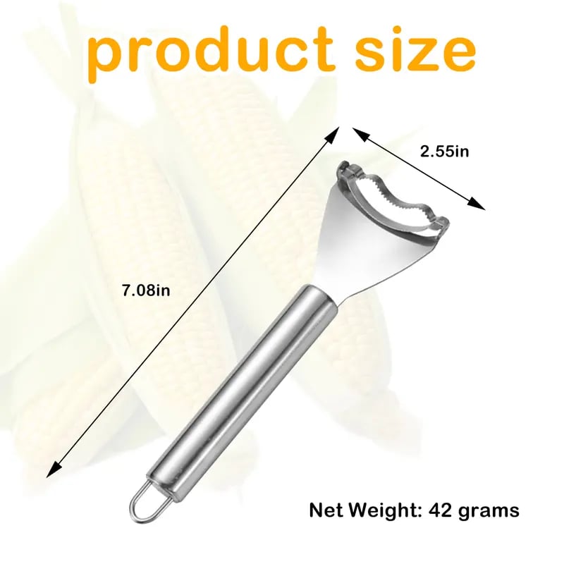 🌽Corn Kernel Peeler – Easy Corn Cob Stripper for Quick Kernel Removal