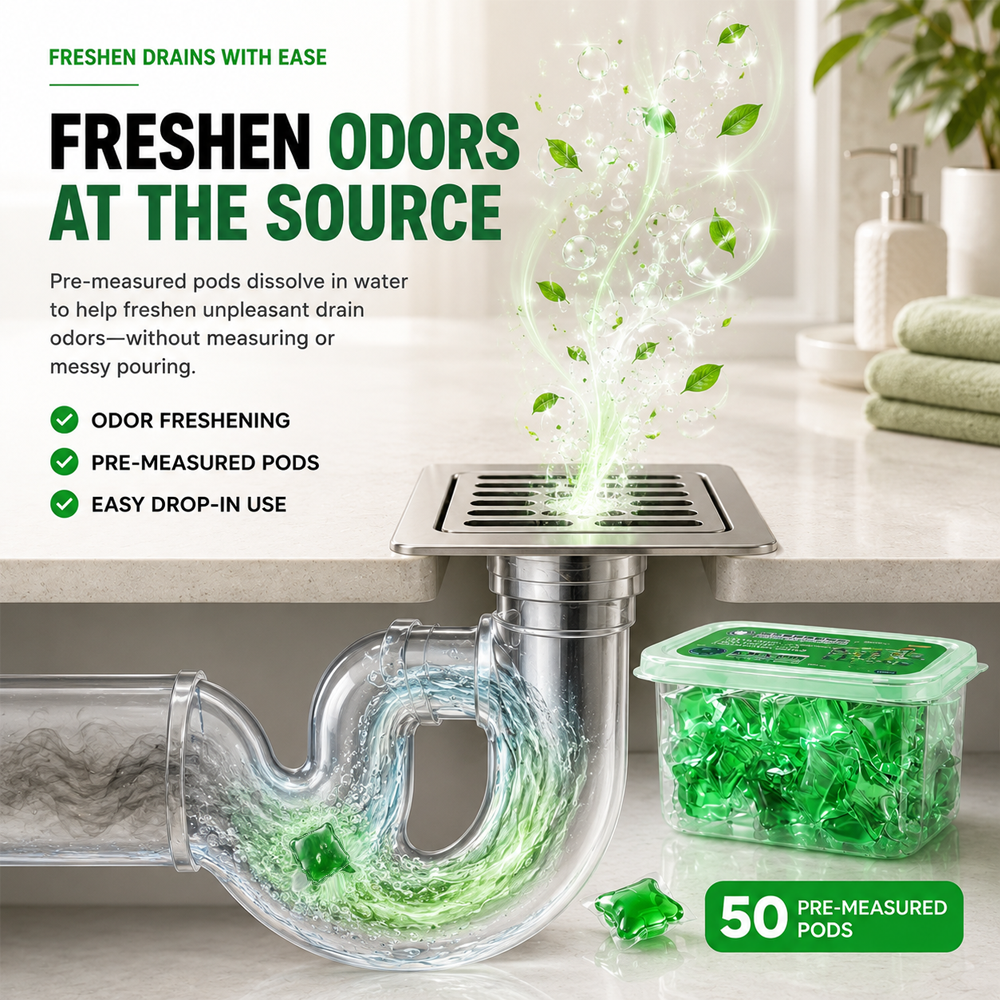 Ivosoma® Drain Deodorizer Capsules – Drop In For Fresher Drains upsell