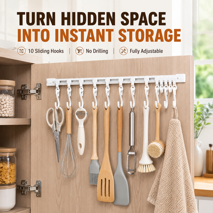 🪝LAST DAY 50% OFF💯Ivosoma® Multifunctional Slide Rail Hook