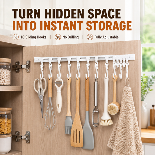 🪝LAST DAY 50% OFF💯Ivosoma® Multifunctional Slide Rail Hook