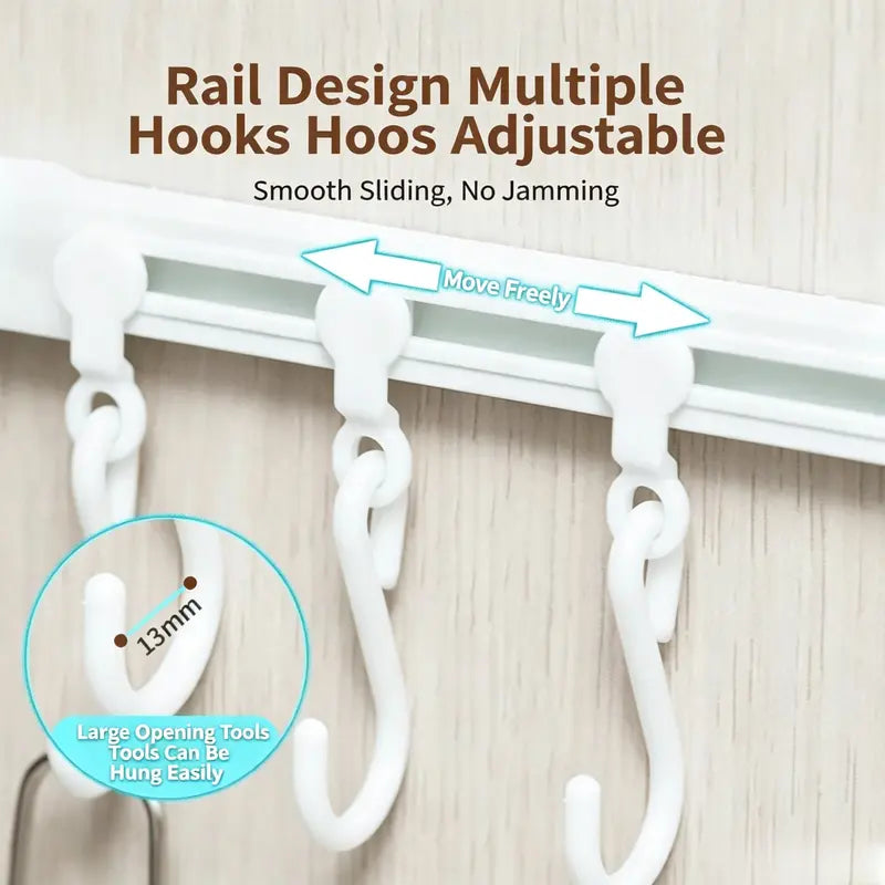 🪝LAST DAY 50% OFF💯Ivosoma® Multifunctional Slide Rail Hook