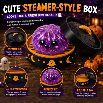 🔥70% OFF TODAY🎃 Halloween Steamed Bun Squishy Mystery Box Toy