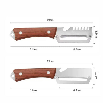 Last Day 50% OFF 🔥✨🔪 Multi-Functional Stainless Peeler 🥕