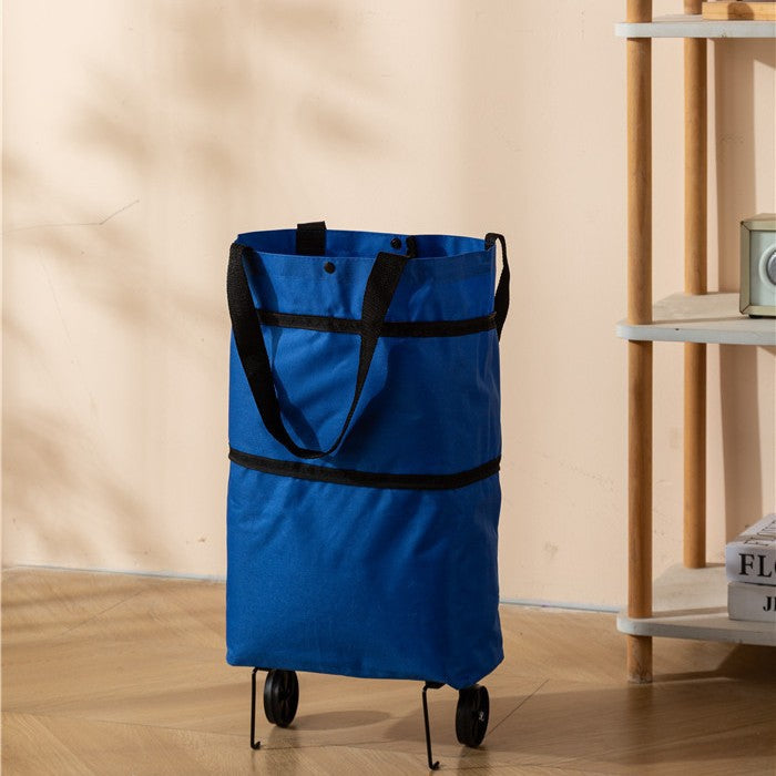 ❤Last Day 50% OFF🛒Ivosoma® Foldable 2-in-1 Rolling Shopping Bag