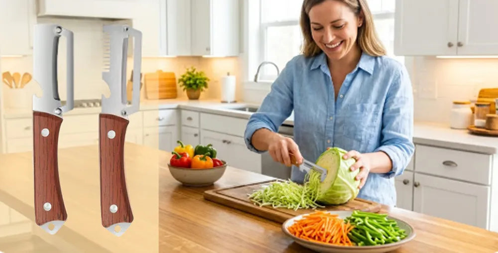 Last Day 50% OFF 🔥✨🔪 Multi-Functional Stainless Peeler 🥕