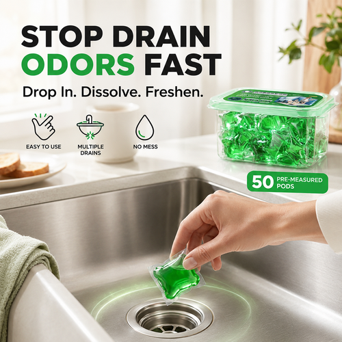 Ivosoma® Drain Deodorizer Capsules – Drop In For Fresher Drains upsell
