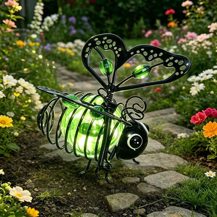 ⏰🔥LIMITED TIME 50% OFF!🔥Ivosoma® 50K+ SOLD! Solar-powered hanging bee lamp🌞🌜