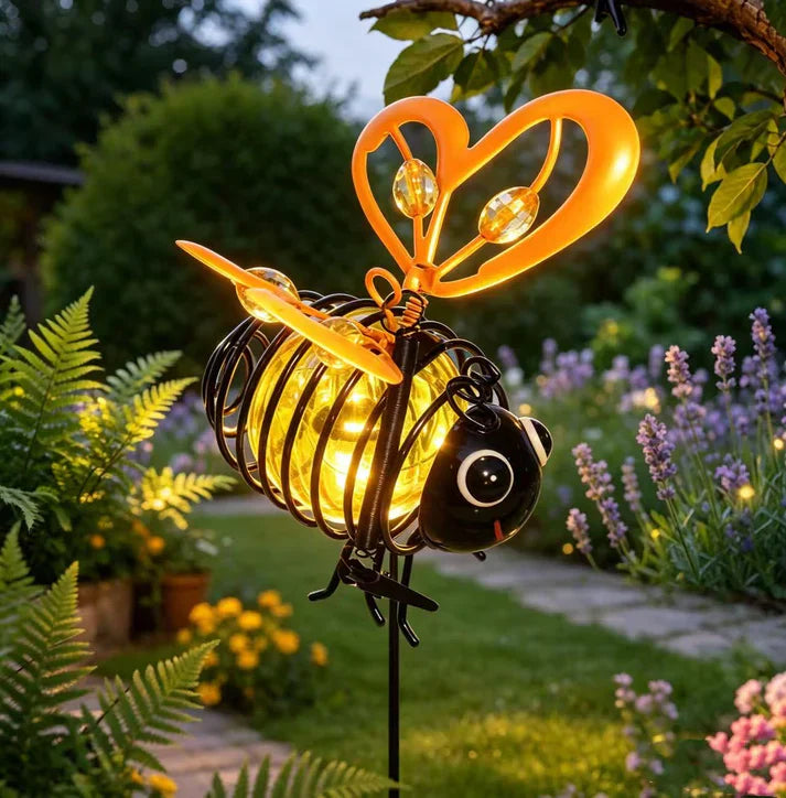 ⏰🔥LIMITED TIME 50% OFF!🔥Ivosoma® 50K+ SOLD! Solar-powered hanging bee lamp🌞🌜