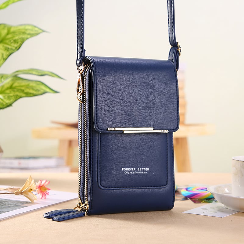 💞LAST DAY 50% OFF ✨👜📱 Simple and elegant women's touchscreen crossbody phone wallet