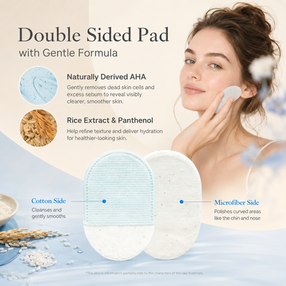 Ivosoma® Body Exfoliating Scrub Pads For Bumpy Flaky Skin 8 Pack
