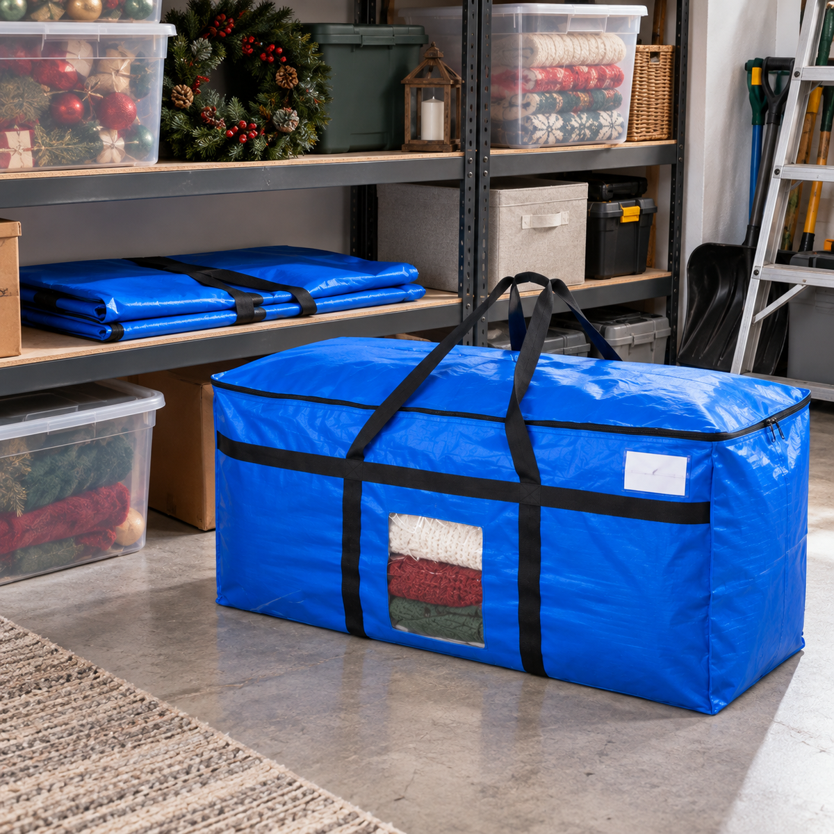 Gallon XXL Heavy-Duty Moving & Storage Bags with Visible Window