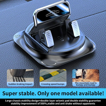 Ivosoma® Car phone holder 360 degree rotation, suitablefor car navigation in-car dashboard