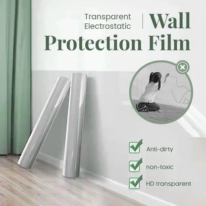 🔥LAST DAY 50% OFF ✨Self-Adhesive Transparent Electrostatic Wall Protection Film