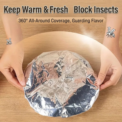 🍽️Reusable Aluminum Foil Thermal Food Cover — Heat-Retaining, Washable & Freshness-Preserving Kitchen Essential upsell