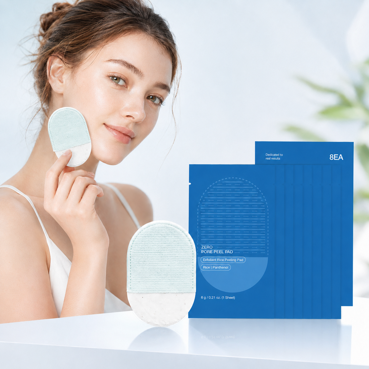 Ivosoma® Body Exfoliating Scrub Pads For Bumpy Flaky Skin 8 Pack