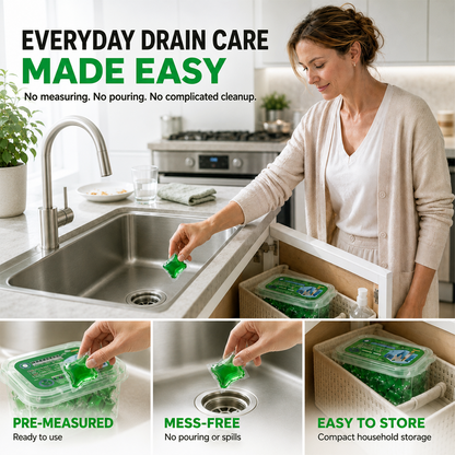 Ivosoma® Drain Deodorizer Capsules – Drop In For Fresher Drains upsell