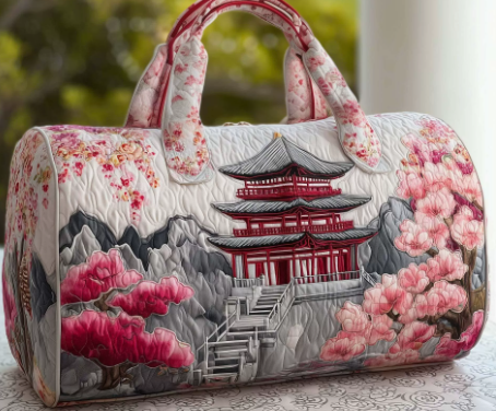 💞LAST DAY 50% OFF ✨Larnto® Hippie Journey Quilted Duffle Bag