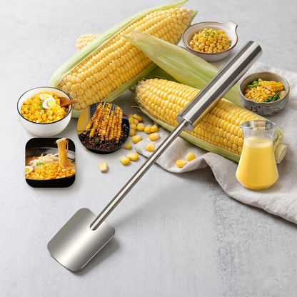 Navozilo® Stainless Steel Corn Peeler – Premium Kernel Stripping Tool