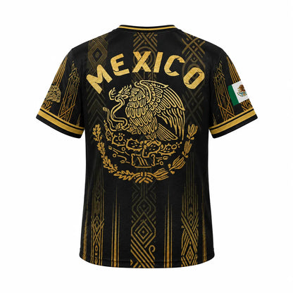2026 Mexico Aztec Soccer Jersey – Performance Football Fan Apparel & Game Day Tee