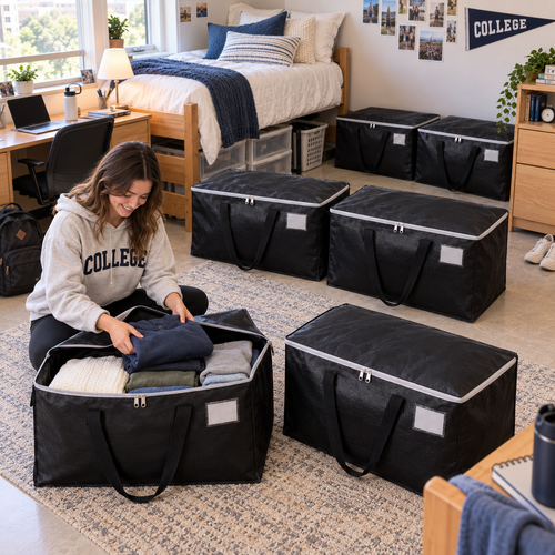 Heavy-Duty Foldable Moving & Storage Bags