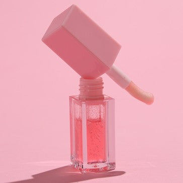 Kylatocosh Crystal Clear Fruit Plumping Lip Oil - Nourishing Plant Extracts Glossy Lip Treatment, Non-Sticky Moisturizing Lip Glaze