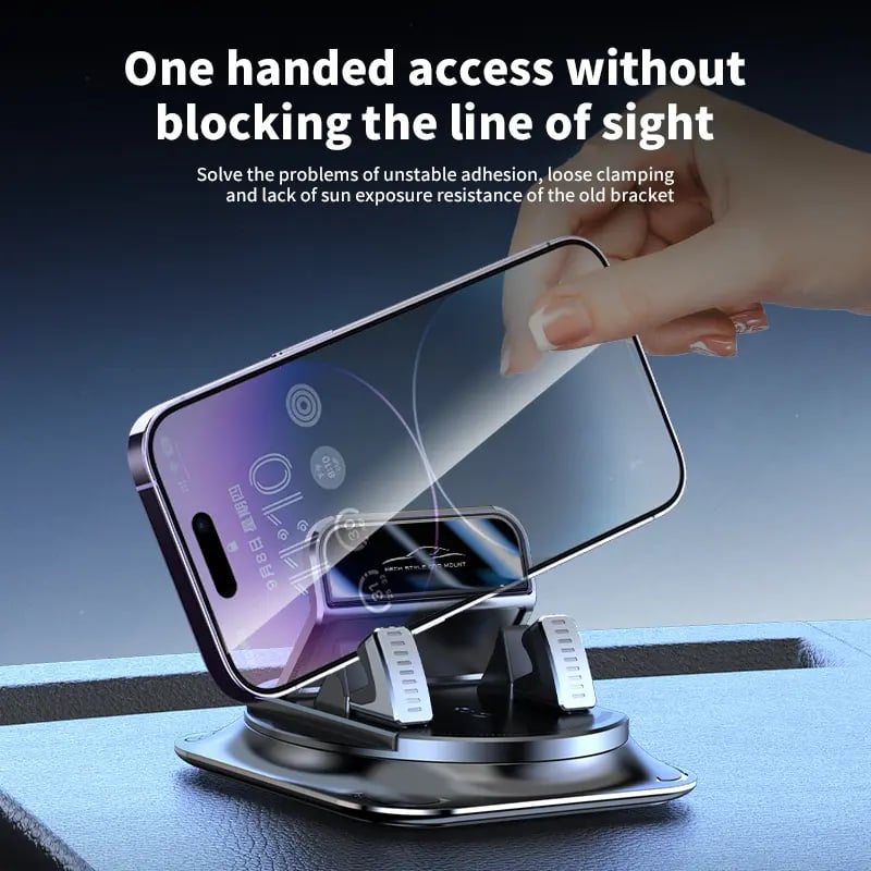 ✨Last Day 75% OFF💦Larnto®360 Degree Rotation Car phone Holder suitablefor car navigation in-car dashboard