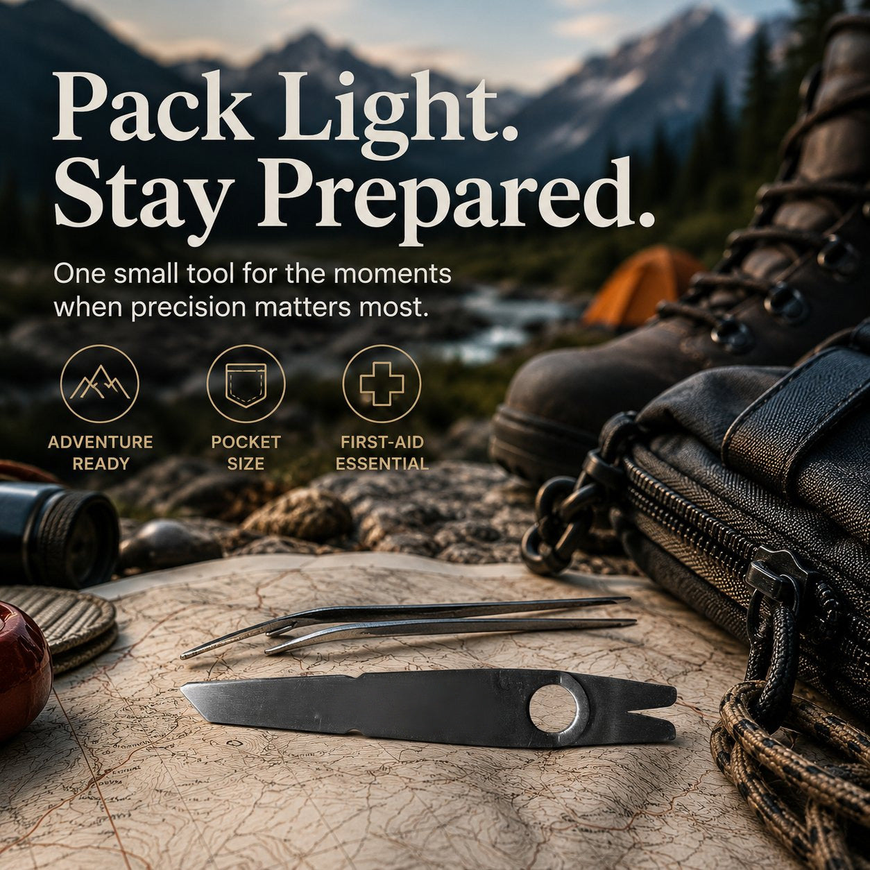 Adventure Tweezers – Your Pocket-Sized First Aid Hero for the Great Outdoors