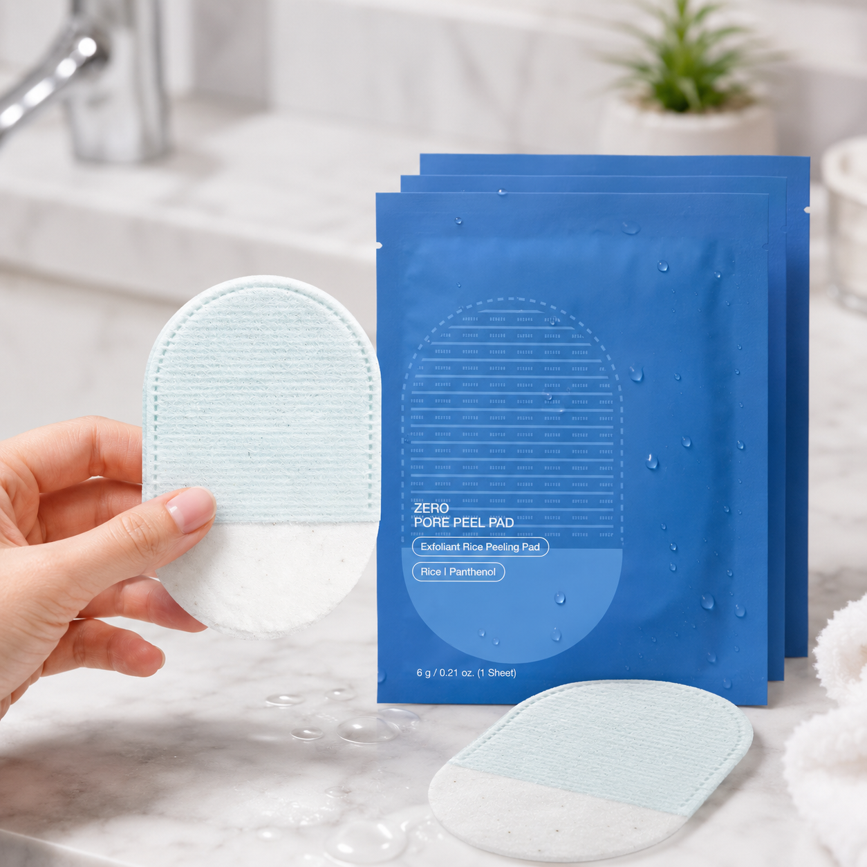 Ivosoma® Body Exfoliating Scrub Pads For Bumpy Flaky Skin 8 Pack
