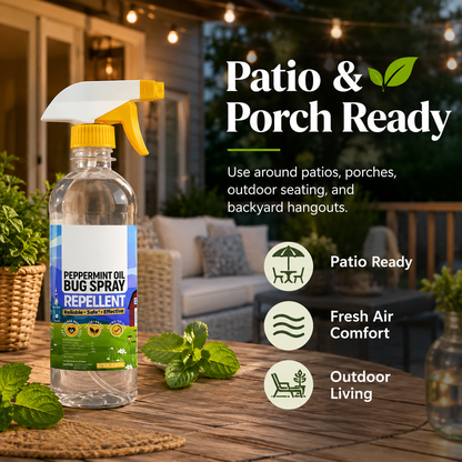Ivosoma® Powerful Peppermint Oil Spray That Protects Your Home, Safe for Kids & Pets