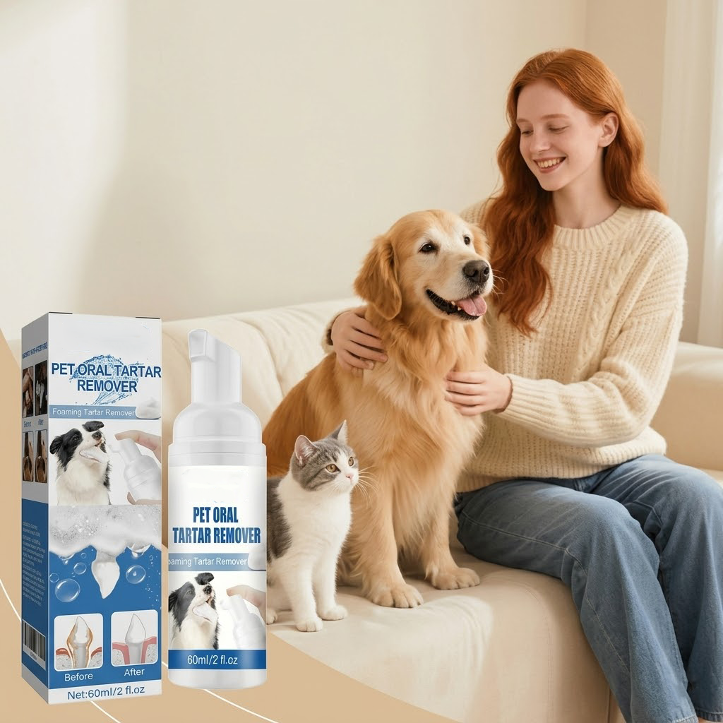 💞LAST DAY 50% OFF ✨🐾 Pet Dental Tartar Care Spray
