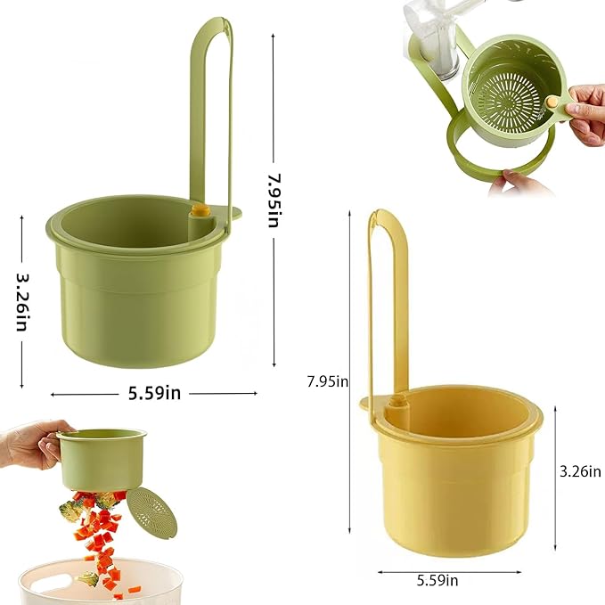 🔥 Hot Sale 50% OFF 🔥Multifunctional hanging sink drain basket