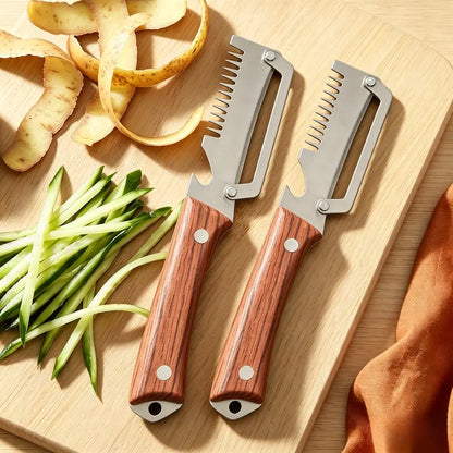 Last Day 50% OFF 🔥✨🔪 Multi-Functional Stainless Peeler 🥕