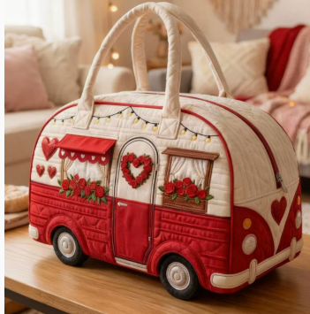💞LAST DAY 50% OFF ✨Larnto® Hippie Journey Quilted Duffle Bag