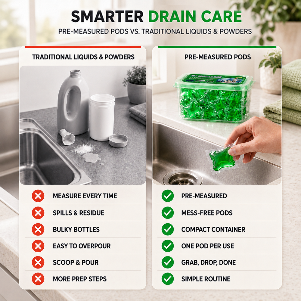 Ivosoma® Drain Deodorizer Capsules – Drop In For Fresher Drains upsell