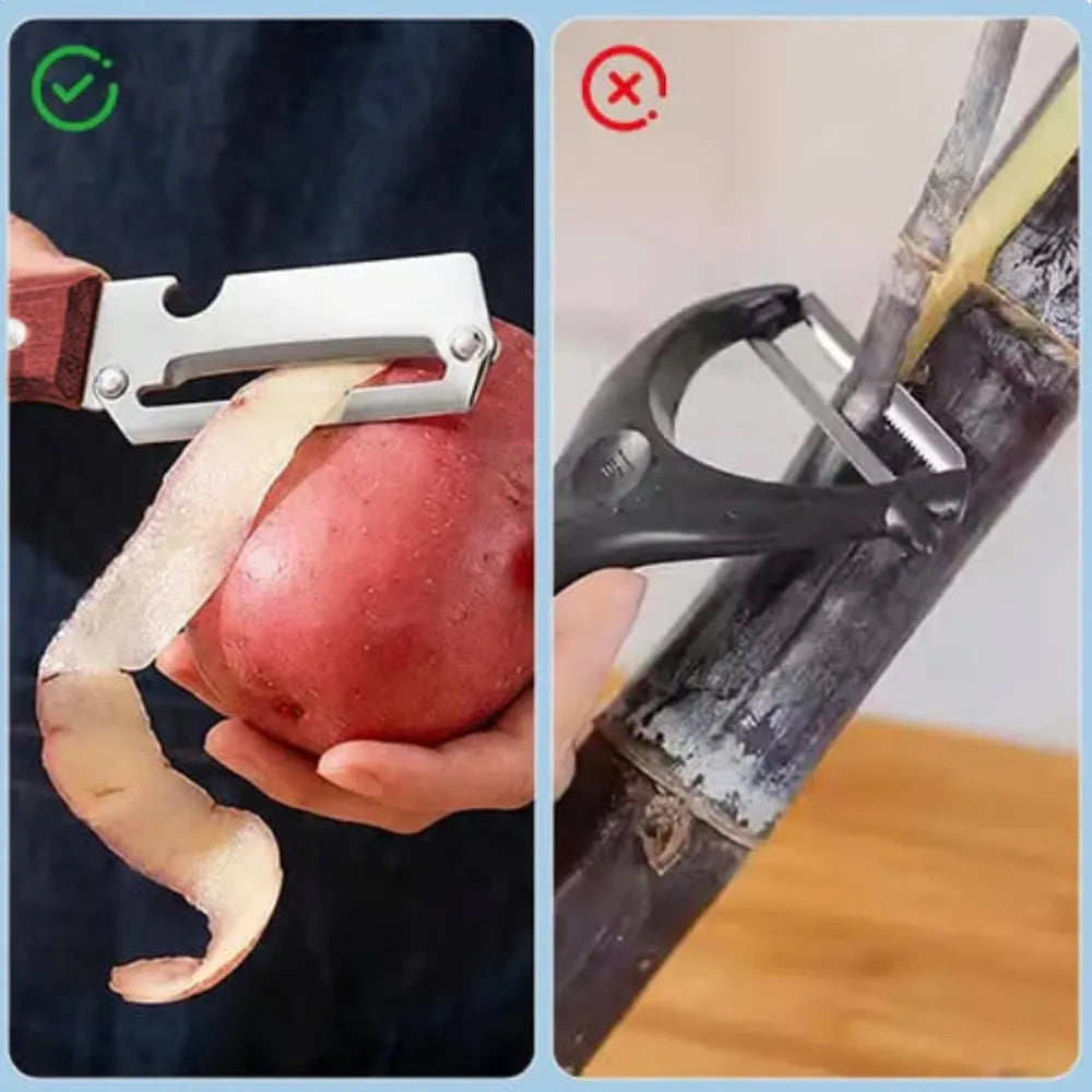 Last Day 50% OFF 🔥✨🔪 Multi-Functional Stainless Peeler 🥕