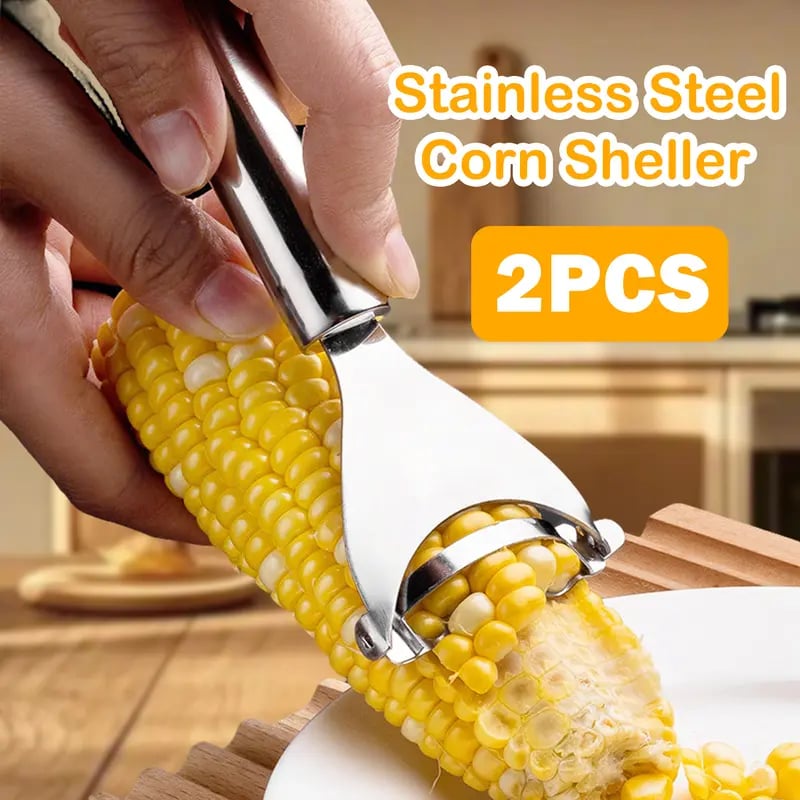 🌽Corn Kernel Peeler – Easy Corn Cob Stripper for Quick Kernel Removal