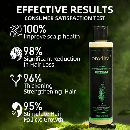 🔥💞LAST DAY 75% OFF ✨Rosemary Keratin Shampoo | Hair Growth & Anti-Dandruff Scalp Treatment
