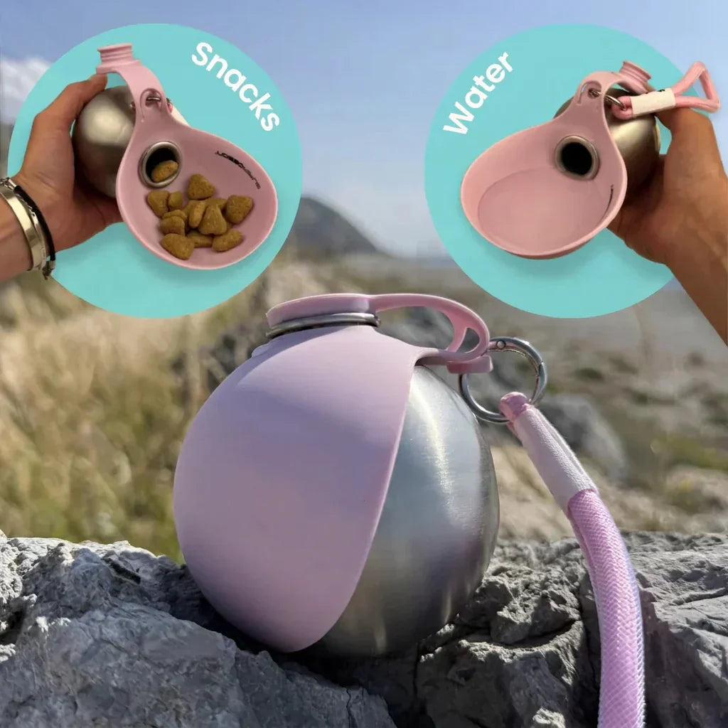 BVJ®The 2-in-1 Dog Water Bottle & Bowl