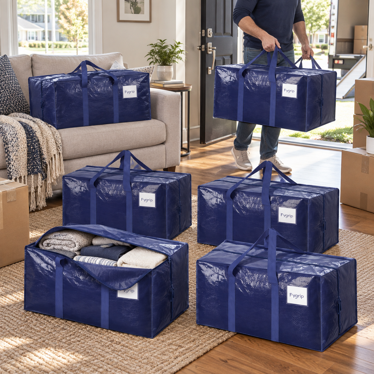 FYGRIP Extra Heavy-Duty Large Moving Bags