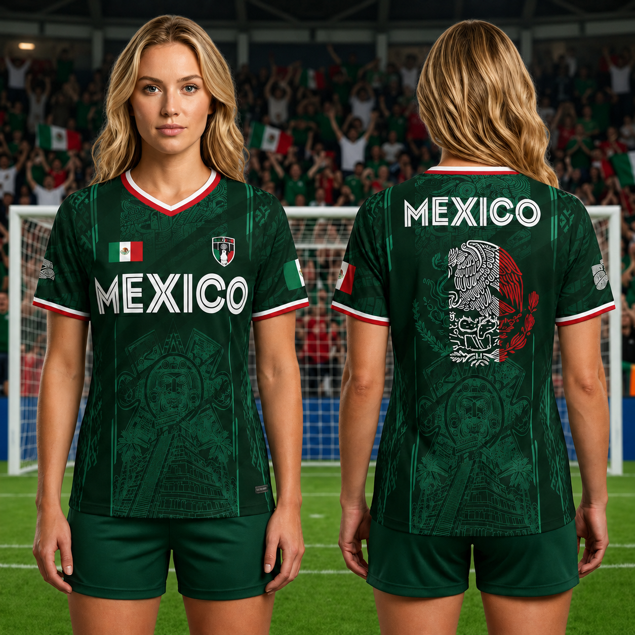 2026 Mexico Retro Soccer Jersey – Pyramid Fan Shirt