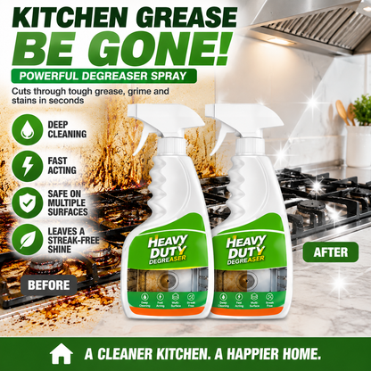 Ivosoma® Heavy Duty Kitchen Degreaser Spray – Powerful Grease Remover For Stove, Oven, Cabinets & Multiple Surfaces upsell