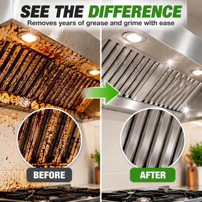 Ivosoma® Heavy Duty Kitchen Degreaser Spray – Powerful Grease Remover For Stove, Oven, Cabinets & Multiple Surfaces upsell