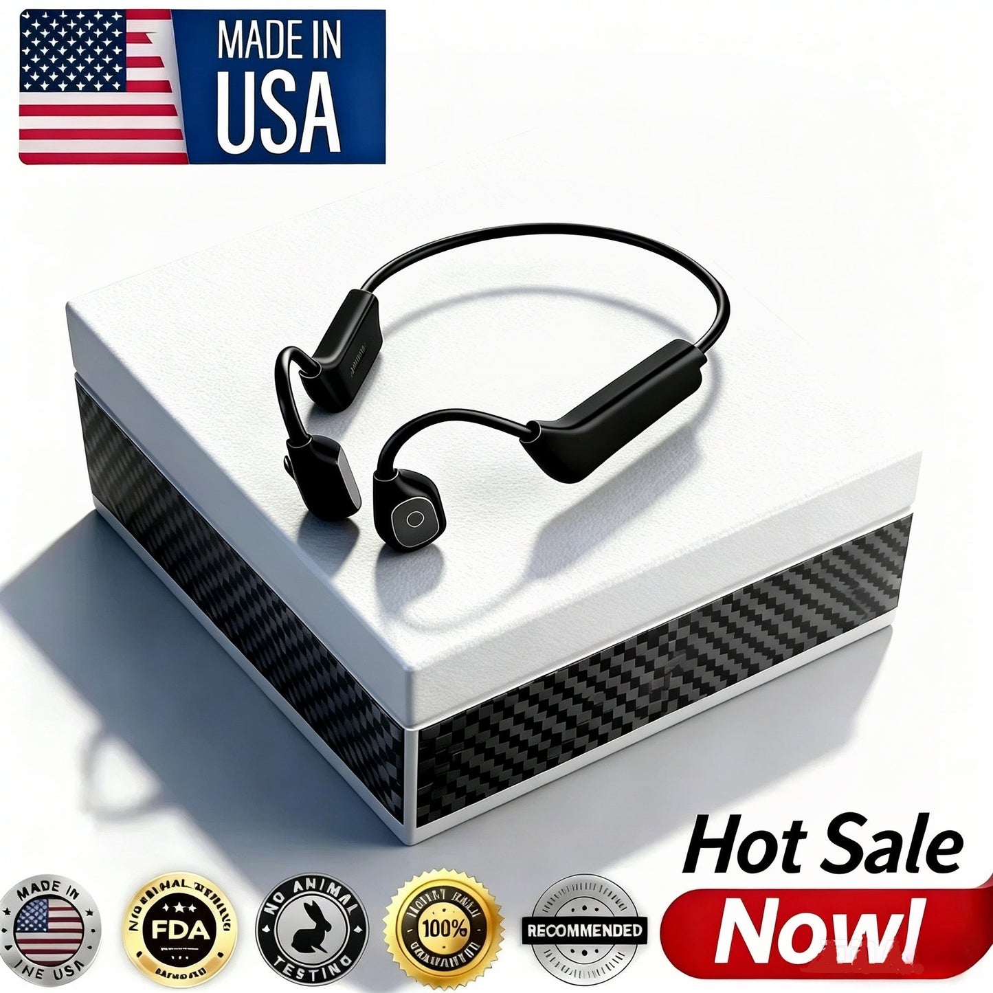 💥Limited Time Sale💖 💥Bone conduction Hearing Headphones