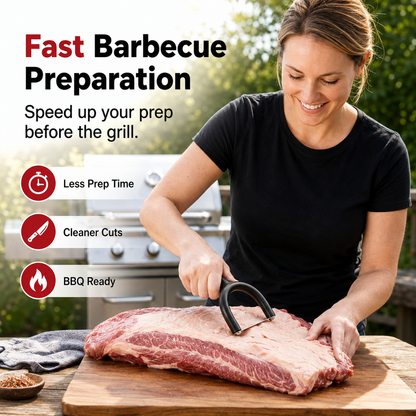 Ivosoma® Handheld Fat Trimmer for Beef & Pork BBQ Prep
