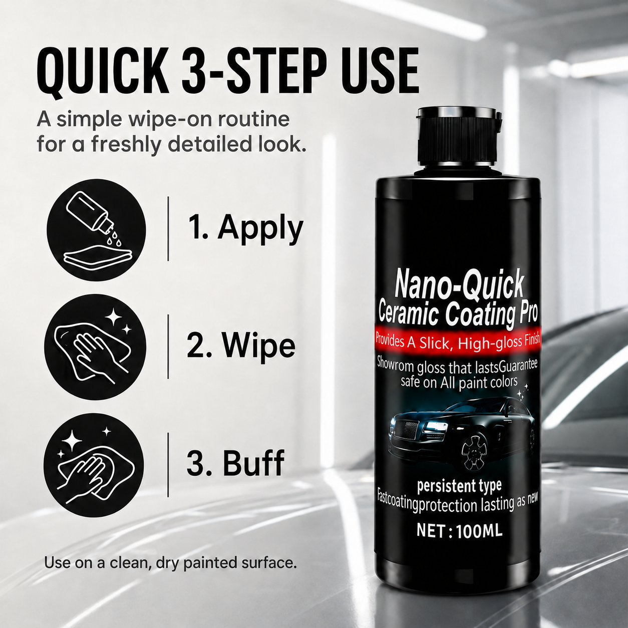 Ivosoma® Automotive Nano Ceramic Coating Spray