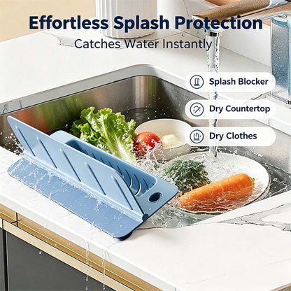 Ivosoma® Kitchen Sink Splash Guard Water Guard for Washbasin Dining Room Dish Washing upsell