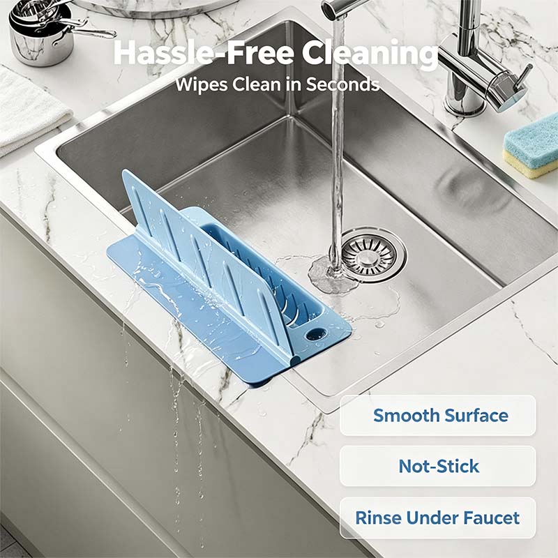 Ivosoma® Kitchen Sink Splash Guard Water Guard for Washbasin Dining Room Dish Washing upsell