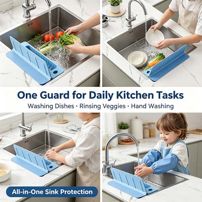 Ivosoma® Kitchen Sink Splash Guard Water Guard for Washbasin Dining Room Dish Washing upsell