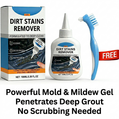 🔥LIMITED SALE 50% OFF!!💥IVOSOMA® Mold Remover Gel with Scrub Brush – Heavy Duty Mildew Stain Cleaner for Washer Gasket, Shower Caulk, Tile Grout & Bathroom
